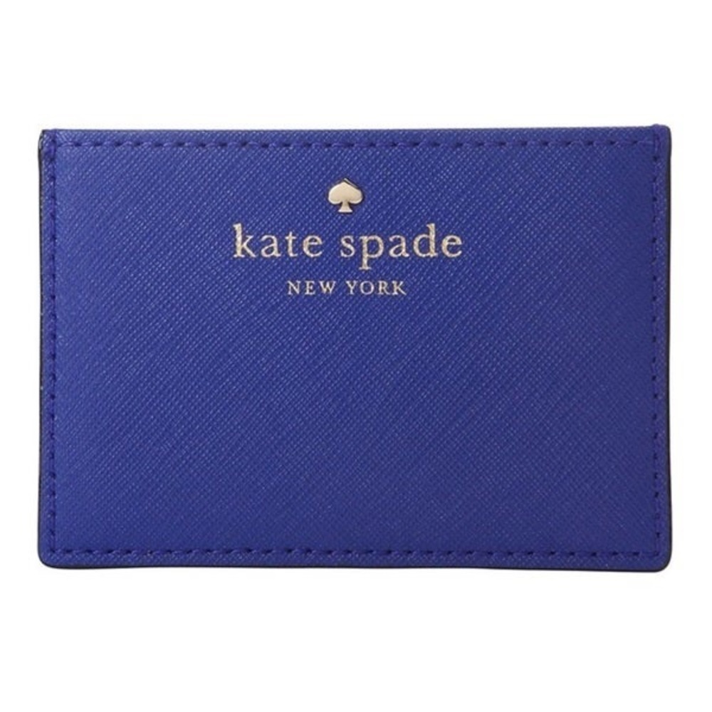 Kate spade New York city street blue card holder